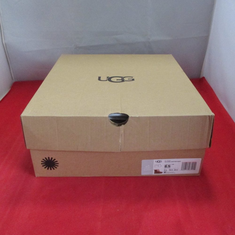 UGG Classic Weather Hiker Boots $200 - US Size 8 1/2 - Chestnut - #769 - Picture 13 of 14